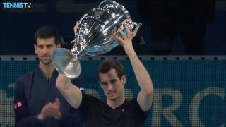 Murray vs Djokovic ATP Finals 2016 Final Highlights [upl. by Analos]