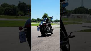 Custom HD Sportster Iron 883 Awesome Sound [upl. by Hike]