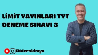 LİMİT YAYINLARI TYT DENEME SINAVI 3 [upl. by Bois]