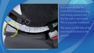 Car Seat Installation Evenflo Momentum 65™ SureLATCH® [upl. by Lark572]