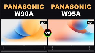 2024 Worlds Smallest TV With BuiltIn Soundbar Panasonic Unveils W90A vs W95A Full Comparison [upl. by Nertie282]