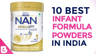 10 Best Baby Formula Milk Powders for Newborns for Healthy Growth [upl. by Kurman]