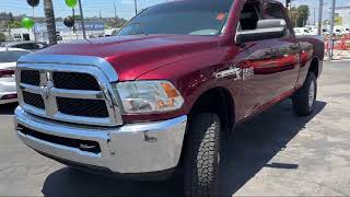 2018 Ram 2500 Tradesman Crew Cab San Diego Carlsbad National City Chula Vista Alpine [upl. by Rector178]