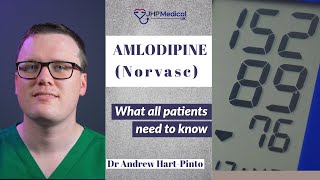 How to Take AMLODIPINE Norvasc  High Blood Pressure Medication  Side Effects [upl. by Haret]