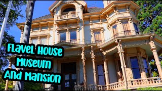 Flavel House Mansion and Museum  Astoria Oregon [upl. by Trstram64]