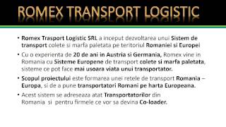 RomexTranslog  Retea de distributie RomaniaEuropa [upl. by Abbey]