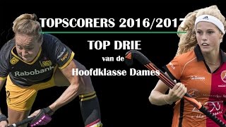 Topscorers Hoofdklasse Dames 20162017 [upl. by Chung]