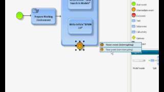 BPMN 2 Boundary intermediate events 2 [upl. by Hailey]