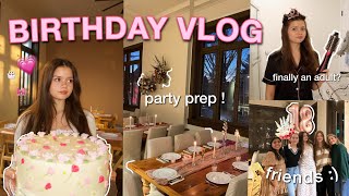 I TURNED 18 🎂 birthday  party vlog [upl. by Charita]