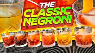 Mixing Mastery How to Make The Classic Negroni  6 Negroni Variations You Must Try [upl. by Duke499]