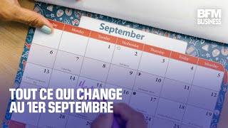 Tout ce qui change au 1er septembre [upl. by Li]