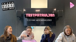 STV TESTAR RARE MATKOMBINASJONAR  TESTPATRULJEN [upl. by Annenn535]