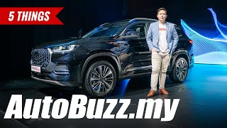 2023 Chery Tiggo 8 Pro 7seater SUV from RM160k  AutoBuzz [upl. by Schaaff]