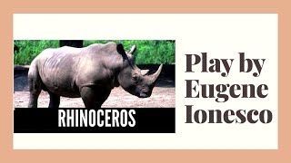 Rhinoceros  Play by Eugene Ionesco in Hindi  Summary Explanation and Full Analysis [upl. by Blessington758]