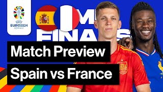 MATCH PREVIEW  SPAIN VS FRANCE  SEMI FINALS EURO 2024 GERMANY [upl. by Demott]