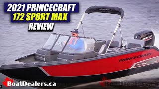 2021 Princecraft 172 Sport Max Fishing Boat Review [upl. by Xam]