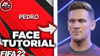 FIFA 22  PEDRO Nova Versão Face  Stats Tutorial [upl. by Thay646]