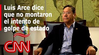 “No haríamos ningún show” dice presidente de Bolivia a CNN sobre intento de golpe de Estado [upl. by Olenta]