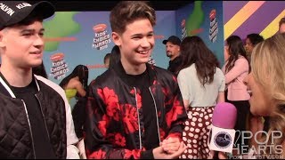 Max amp Harvey Interview  Nickelodeon Kids Choice Awards 2019 [upl. by Norman524]