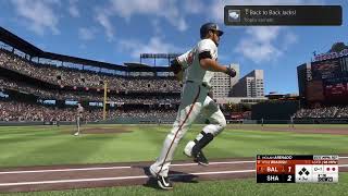 MLB The Show insane home run over 420 ft [upl. by Dewitt807]