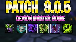 905 Demon Hunter PvP Shadowlands Guide [upl. by Ailedo]