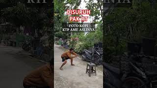 DISURUH PAK RT UNTUK FOTO KOPI KTP AME ASLINYA [upl. by Iralam]