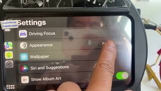 Carplay dark mode setting [upl. by Kelton]