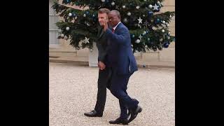 French President Macron meets with President Embalo of Guinea Bissau [upl. by Hoenack]