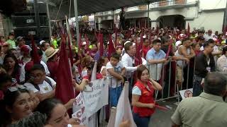 Rocío Nahle visitó municipios de Ixhuacán de los Reyes Landero y Coss y Jilotepec [upl. by Sinnod]