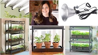 5 Indoor Grow Light System Ideas  Garden Answer [upl. by Rubin]