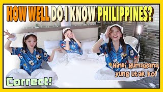 CHALLENGE HOW WELL DO I KNOW PHILIPPINES  DASURI CHOI [upl. by Jelsma]