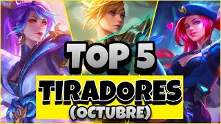 TOP 5 LOS MEJORES HEROES PARA LA LÍNEA DE ORO  Tiradores ya no Son META [upl. by Ignacio]