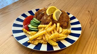 Wiener Schnitzel  A Simple and Flavorful Everyday Favorite [upl. by Nnylram]