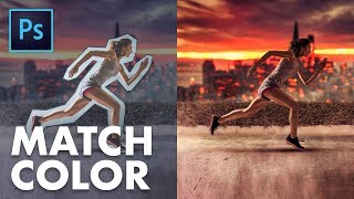 How to Match Color and Light in Photoshop 3STEP PROCESS [upl. by Eseret]