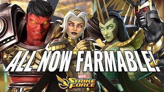 UNLOCK ALL HORSEMEN Escape From Kyln Best Picks Diamond Leaderboard Coming  Marvel Strike Force [upl. by Pevzner]