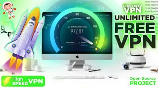 Highspeed Unlimited VPN BrowsingDownloading For Free in PC [upl. by Dani731]