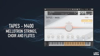 Tapes M400  Kontakt  Mellotron  Hoss Audio [upl. by Gauthier]