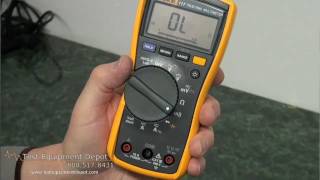 Fluke 117 Electricians Multimeter with NonContact Voltage Detector [upl. by Feil]