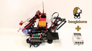 BeagleBone EVB Rubics Cube Sovler [upl. by Junie]