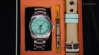 Часы Spinnaker CROFT GMT  купить на Bestwatchru [upl. by Rehpitsirhc723]