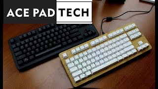 APT clicky amp tactile Hall effect keyboards review APT HE [upl. by Nerral]