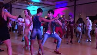 Nery Garcia and Ana Saoco Salsa Dancing at Orlando Salsa Congress 2018 [upl. by Harelda]