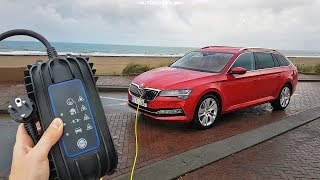 Skoda Superb iV 14 TSI PHEV TEST Plugin Hybrid [upl. by Atnuahs753]