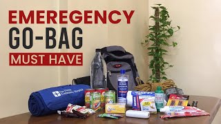 EMERGENCY GOBAG ESSENTIALS  DISASTER PREPAREDNESS 101 [upl. by Ihab685]