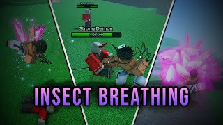 Insect Breathing Showcase in Weak Legacy 2 on Roblox [upl. by Janeczka]