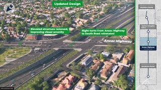 Torrens to Darlington Project  Design Comparison  December 2022 [upl. by Esele]