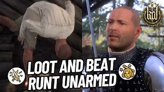 Kingdom Come Deliverance  How to loot and beat Runt unarmed [upl. by Mitch]