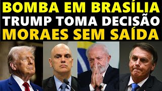 CHEGA A PIOR NOTÍCIA PRA LULA E MORAES TRUMP E ELON MUSK TOMAM DECISÃO JAIR BOLSONARO COMEMORA [upl. by Sherrill665]