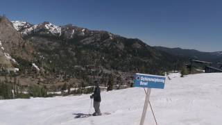 Squaw Valley  KT 22  GS Bowl  52817 [upl. by Krishnah]