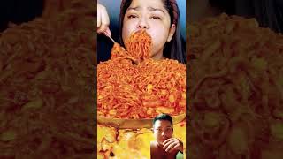 SPICY AND TASTY NOODLES EATING CHALLENGE MUKBANG ASMR 🥵🥵🥵 [upl. by Jena]